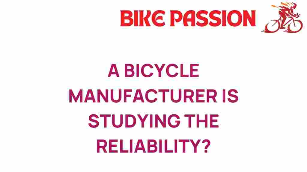 bicycle-reliability-study