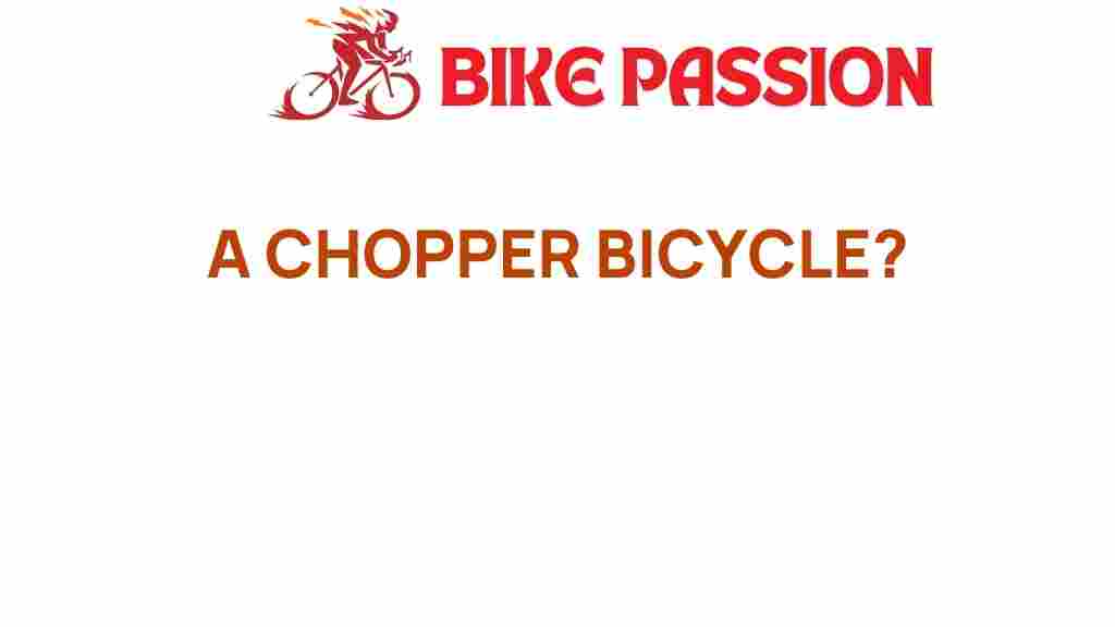 chopper-bicycle