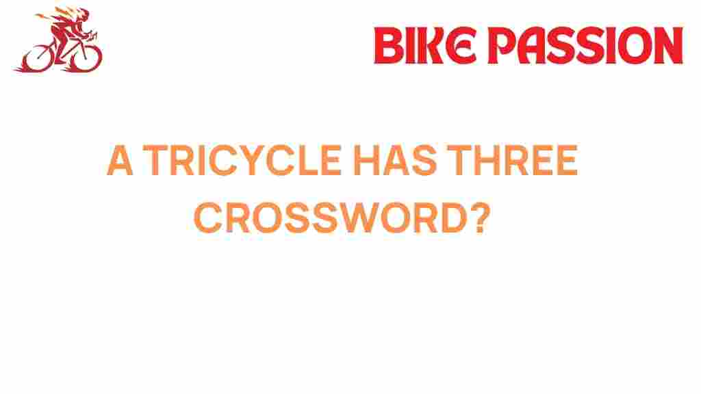 tricycle-crossword-puzzle