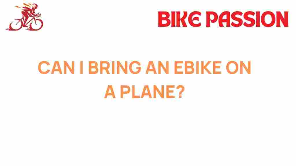 can-i-bring-an-ebike-on-a-plane