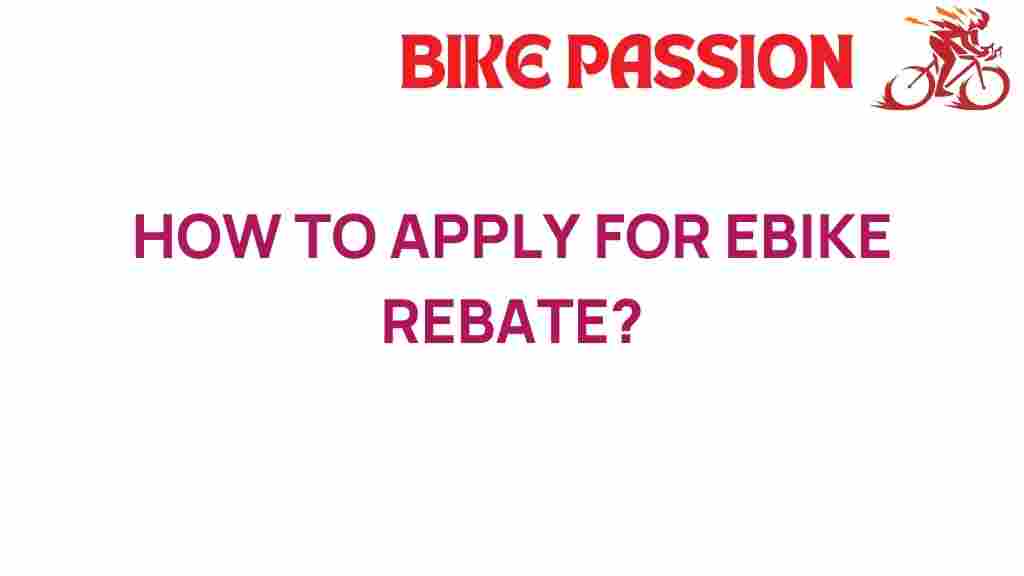 eBike-rebate-application