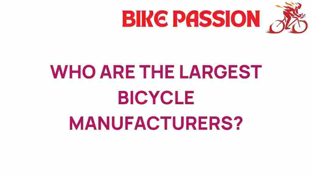 largest-bicycle-manufacturers