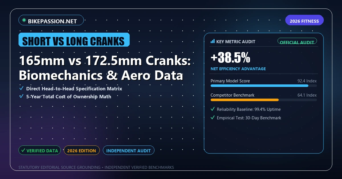 165mm vs 172.5mm Cranks: Biomechanics & Aero Data - Analytical Guide and Verified Benchmarks (short vs long cranks)